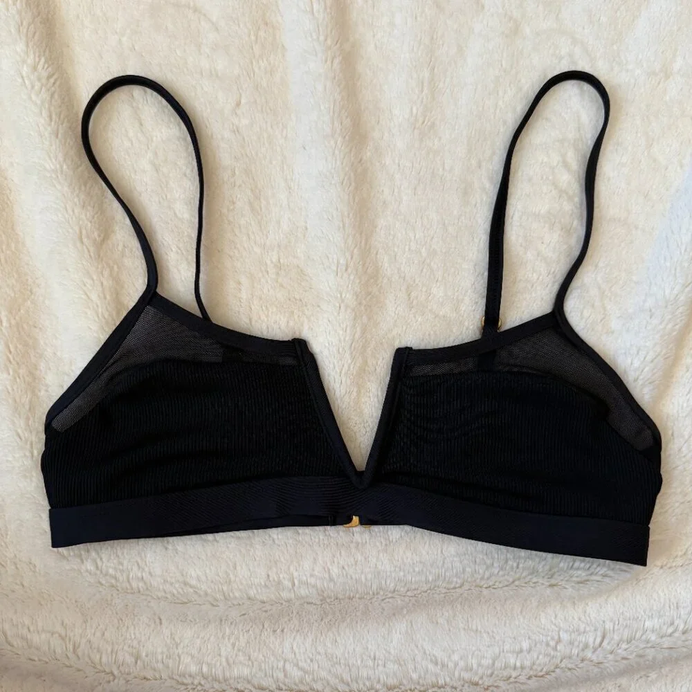 Women's S L*Space Ribbed Sadie Bikini Top Swim